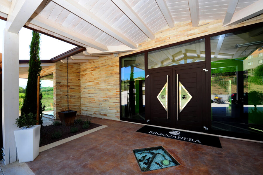 strutture in legno - cantina broccanera