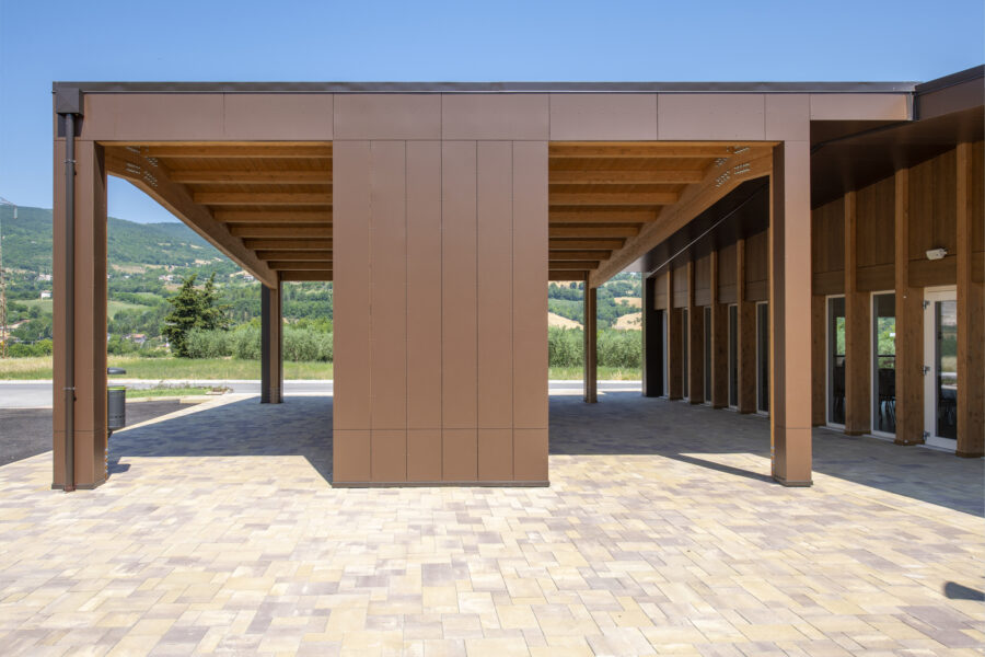 strutture prefabbricate in legno moderne