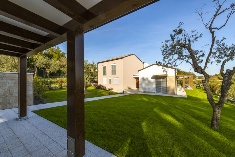 costruzione villa prefabbricata in legno