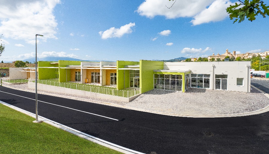 Il  polo scolastico dell’Infanzia “Il bruco e la farfalla”  – Offida (AP)