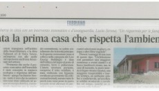 La prima casa che rispetta l’ambiente