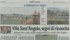 A Villa Sant’Angelo, segni di rinascita