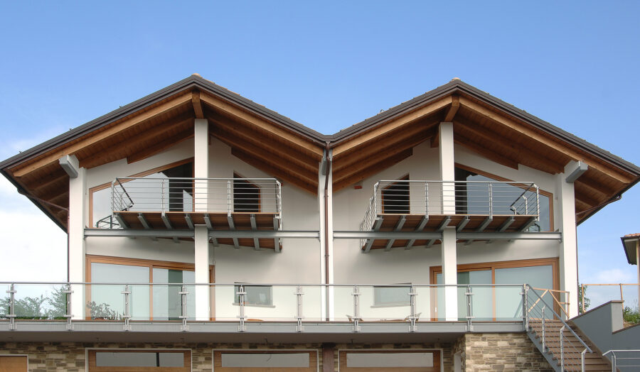strutture in legno per tetti multipiano