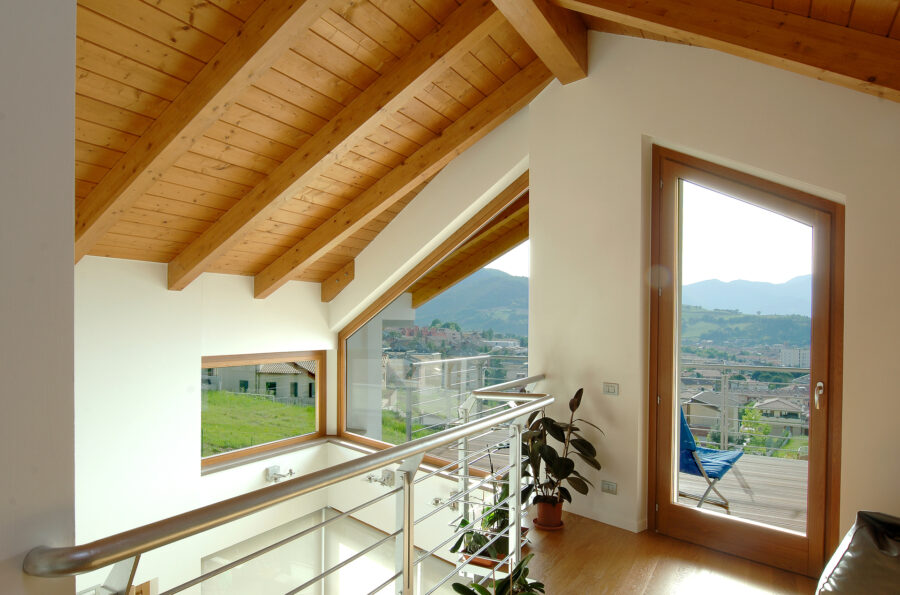 strutture in legno per tetti case
