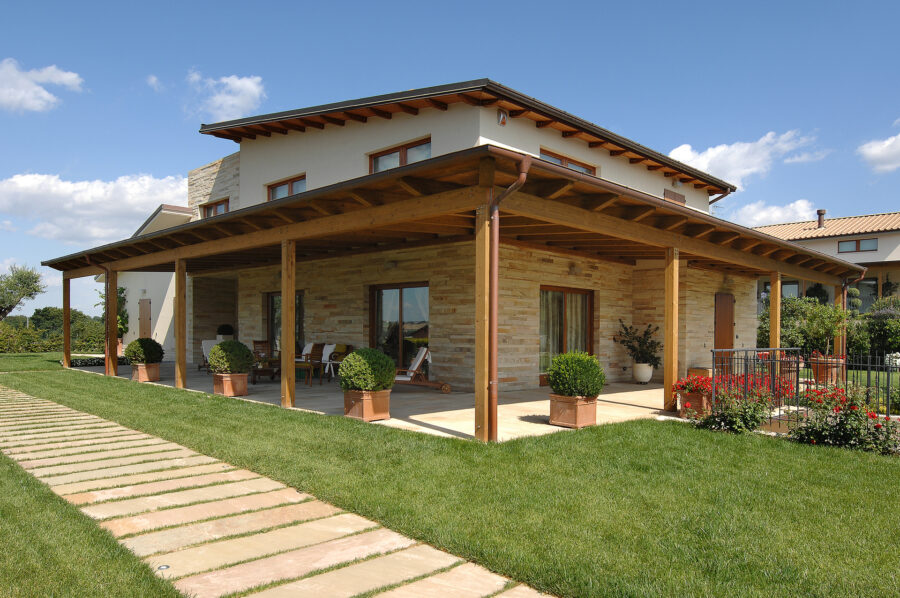 case in legno prefabbricate 190 mq