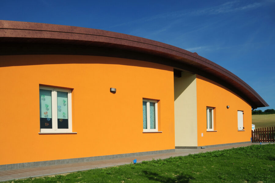 scuole prefabbricate in legno a Osimo