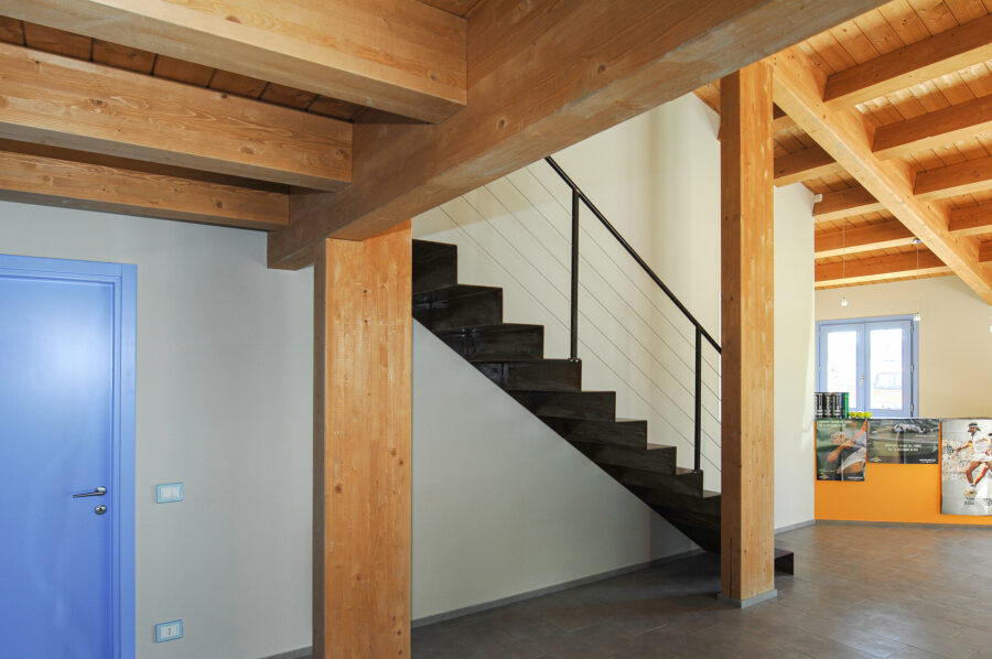 strutture sportive prefabbricate in legno