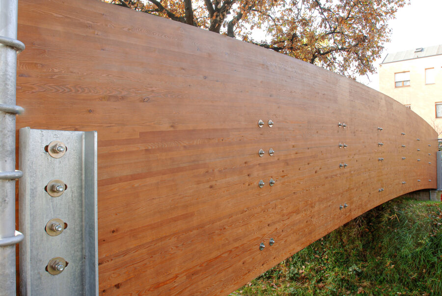 ponte in bioedilizia dal design moderno a Senigallia