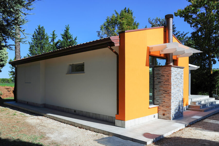 case in legno prefabbricate