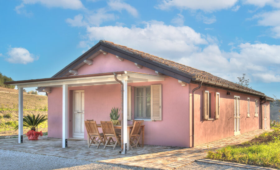 esempio di villetta in legno