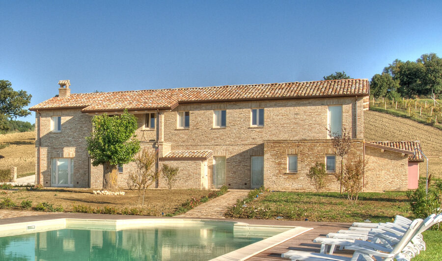 Esempio di villa in legno